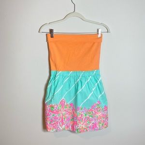 Lily Pulitzer Strapless Dress